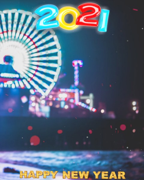 New Year Editing 2021 Background HD