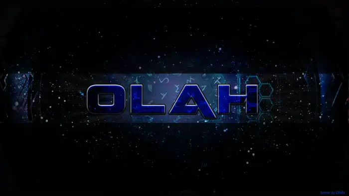 OLAH Youtube Gaming Banner Background Free Images
