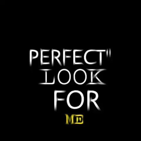 Perfect Look For Me Text PNG Images Download