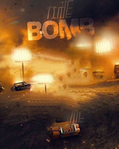 Bomb Poster Picsart Background
