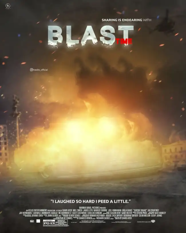 Picsart Blast Poster Background HD Download