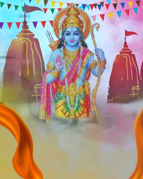 PicsArt God Ram Ji Editing Background