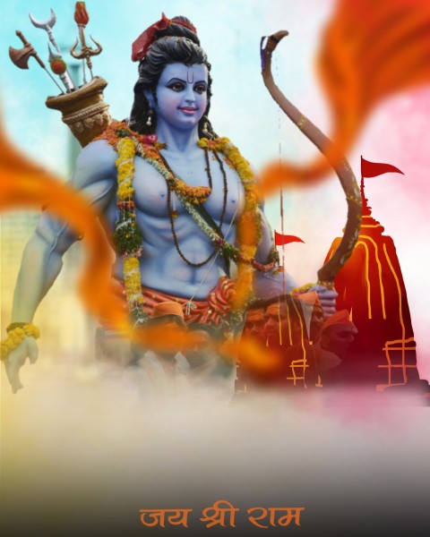 PicsArt God Ram Ji Editing Background