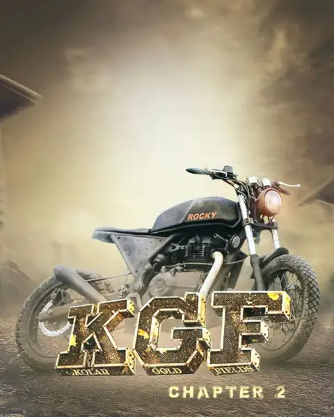 Picsart KGF Chapetr Tow Bike Background Full HD Download