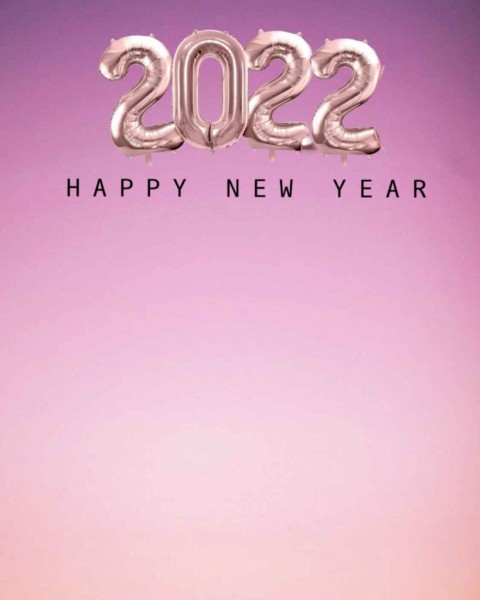 Pink Happy New Year 2022 CB PicsArt Editing Background