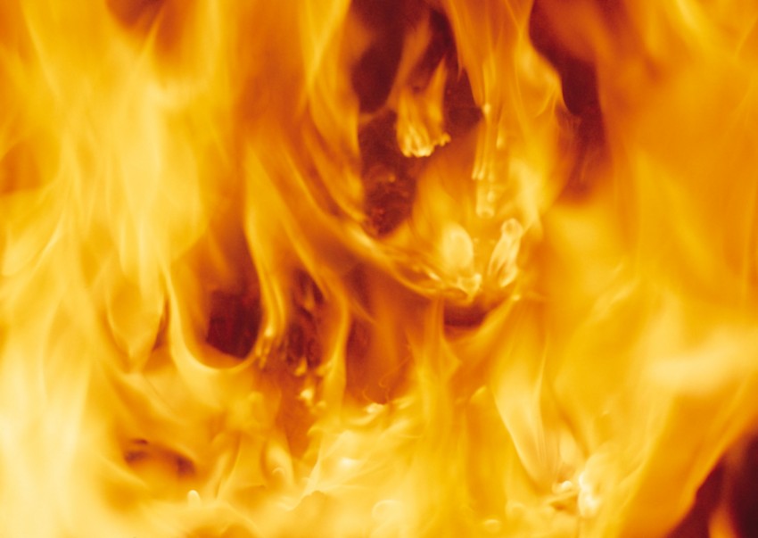 Real Burning Fire Background Full HD Download