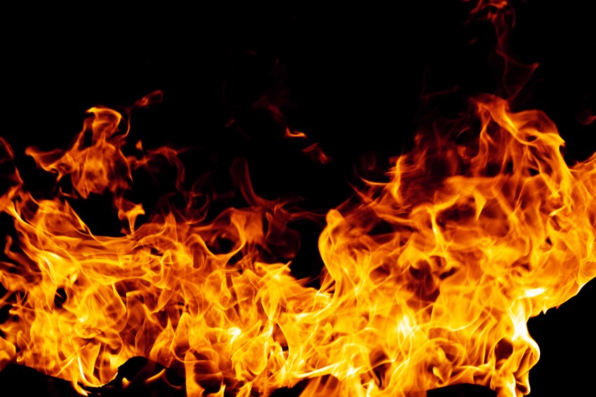 Real Fire Flam Burning Background Full HD Download