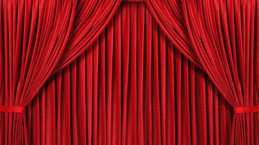 Red Curtain HD Background Wallpaper For Photoshop