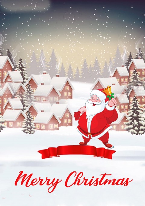Santa Claus Merry Christmas Editing CB PicsArt Background