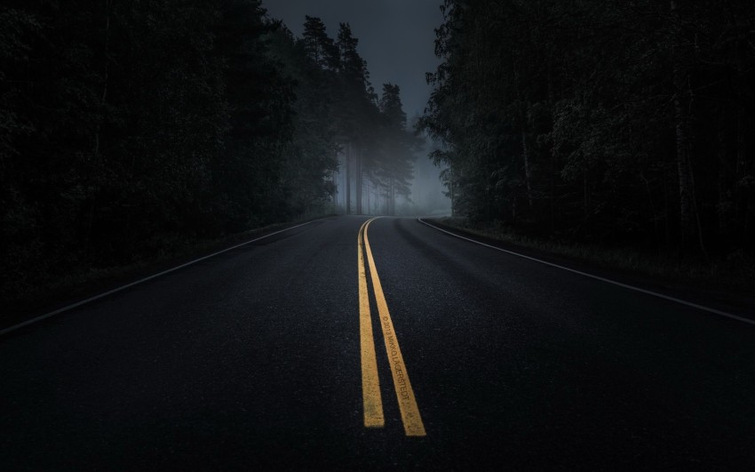 Scary Road Background HD Wallpaper Images Photos Free