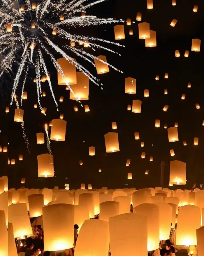 Sky Lantern Picsart Happy Diwali Background