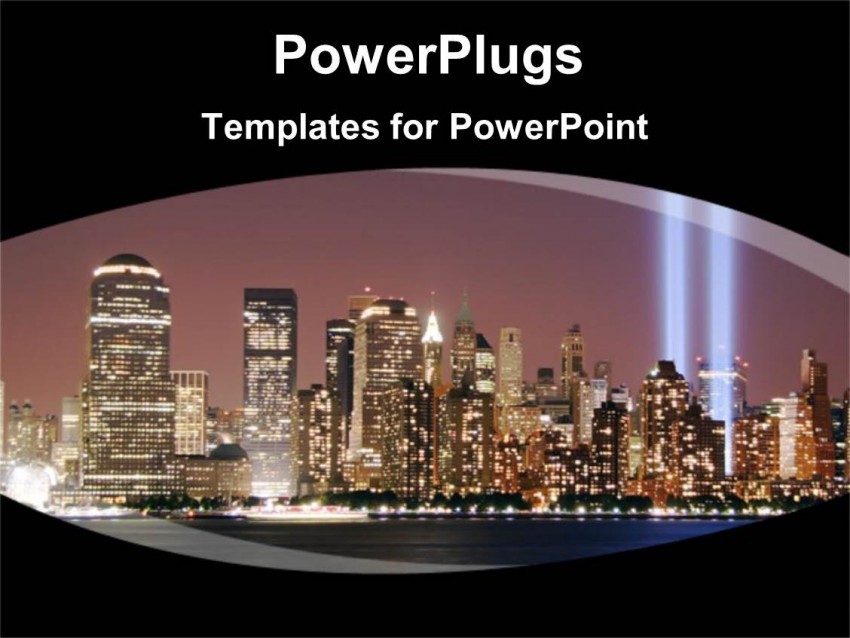 Smart City PowerPoint Background  Picture Free Download