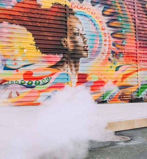 Smoke Wall Editing CB Background