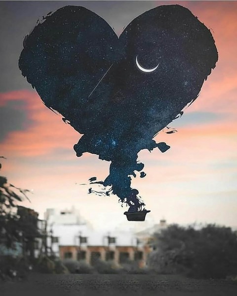Heart Love Snapseed Background Download HD