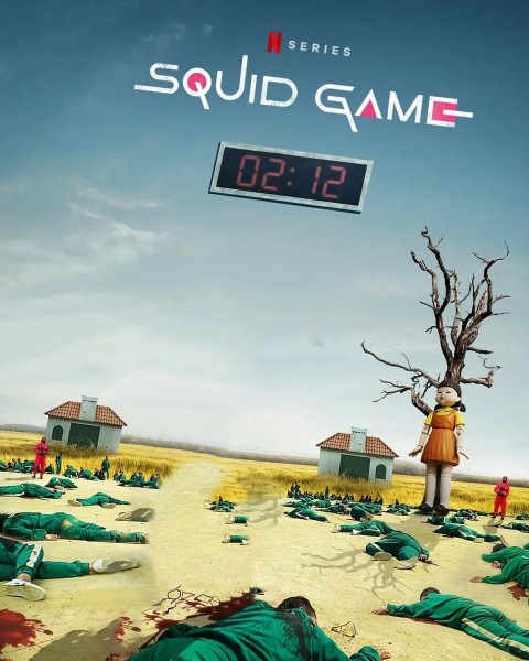 Squid Game Poster PicsArt CB Editing Background HD
