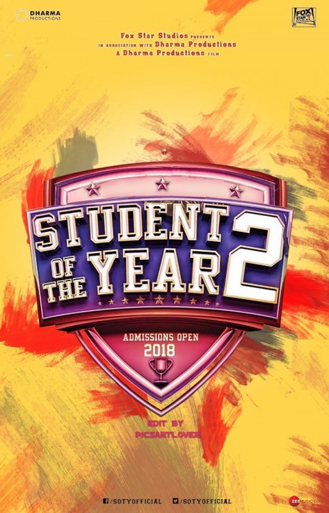 Student of the Year 2 Movie Poster Editing Background