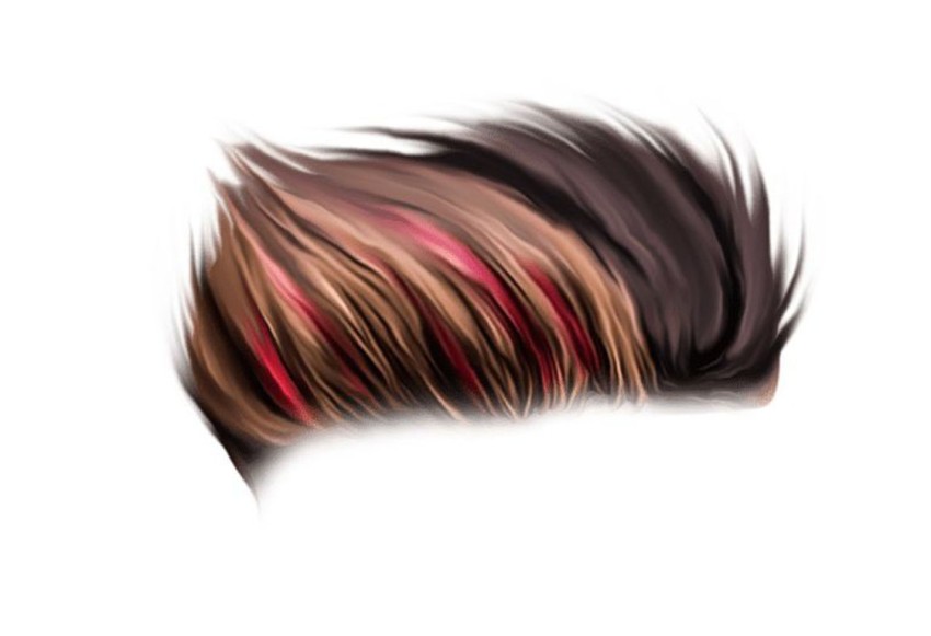 Stylish CB Hair PNG HD Background Free Download