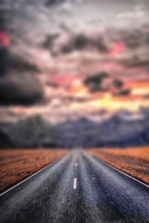 Sunset Road Blur Picsart Editing Background Full HD Download