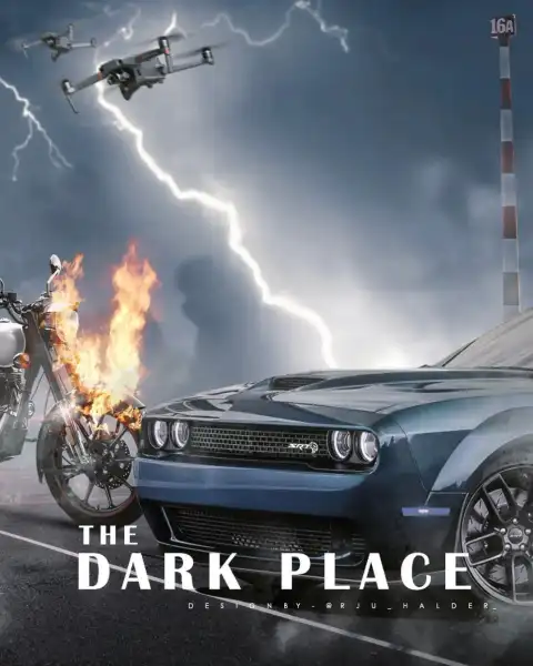 The Dark Place Car Picsart Background Full HD Download