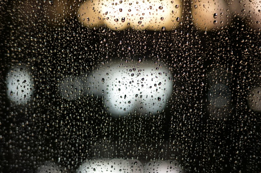 Transparent Rain HD Background Wallpaper  Pic
