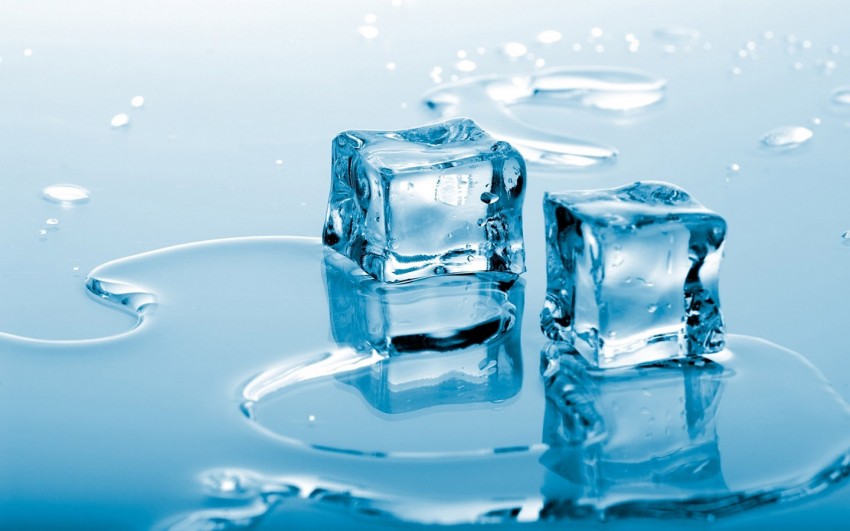 Two Ice Cubes Background Full HD Images