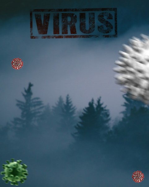 Virus CB Photo Editing HD Background Download