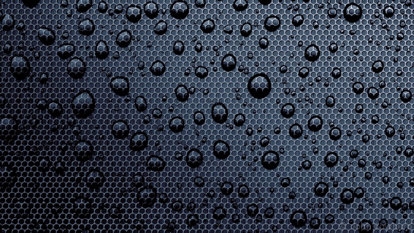 Water Drop Black Texture Background Full HD