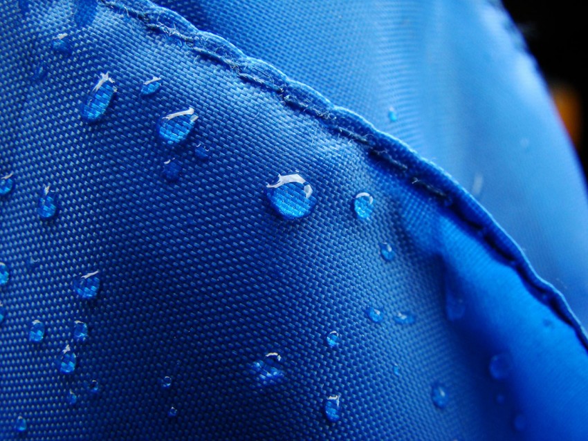 Water Drop Blue Clothe Background Full HD Download