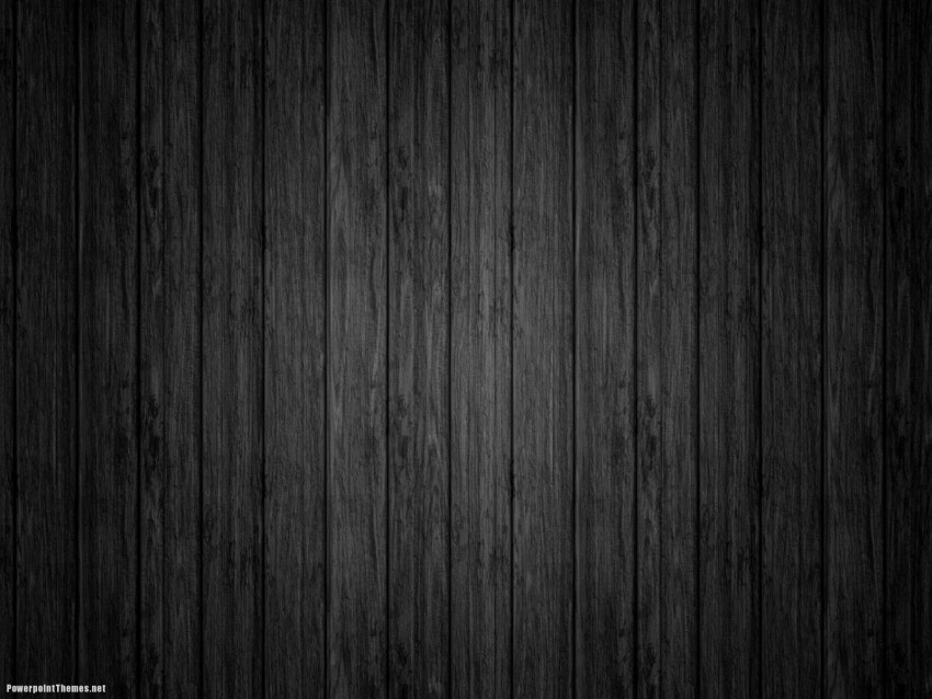 Wood Black PowerPoint Background Download