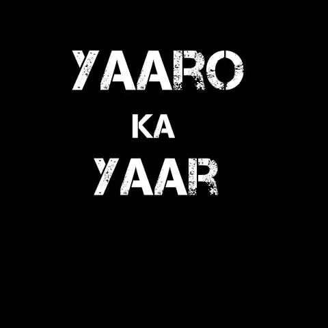 Yaaro Ka Yaar English Hindi Text PNG Images Download