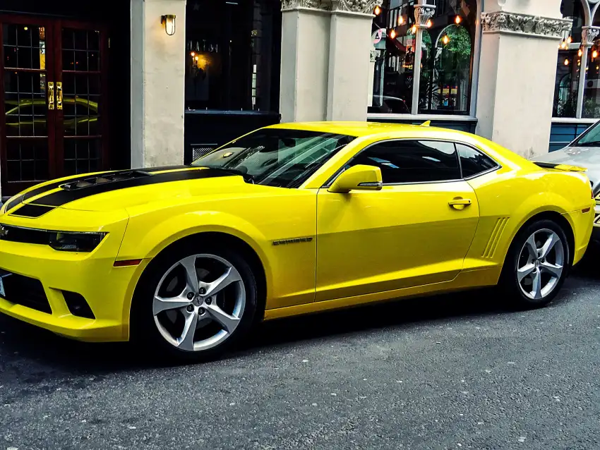 Yellow Car On Road Editing Background HD Download Free