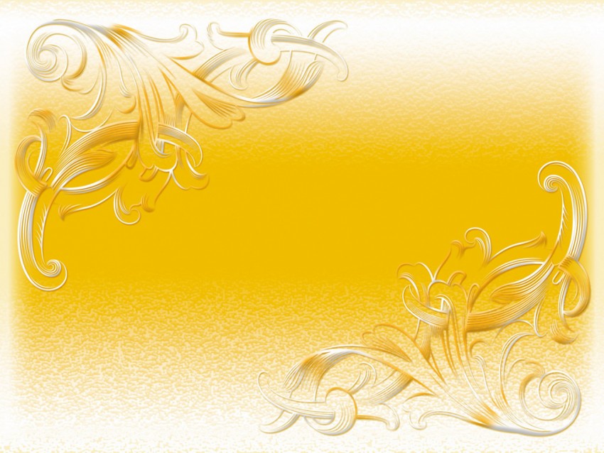 Yellow Flower Design PowerPoint Background