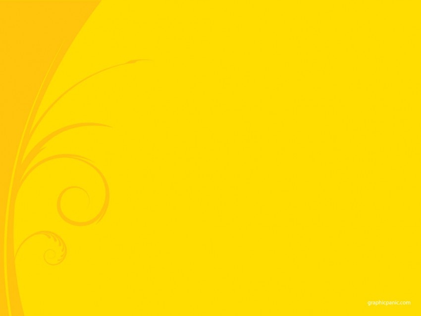 Yellow Simple Powerpoint Background Images